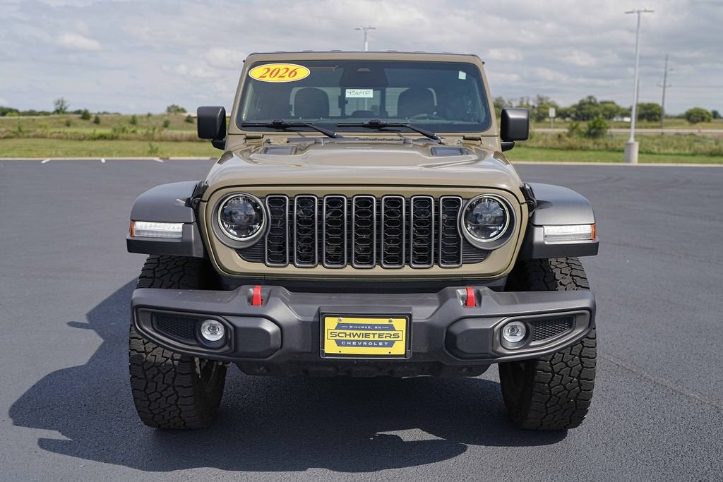 Used 2026 Jeep Gladiator Rubicon with VIN 1C6RJTBG4TL157508 for sale in Willmar, Minnesota