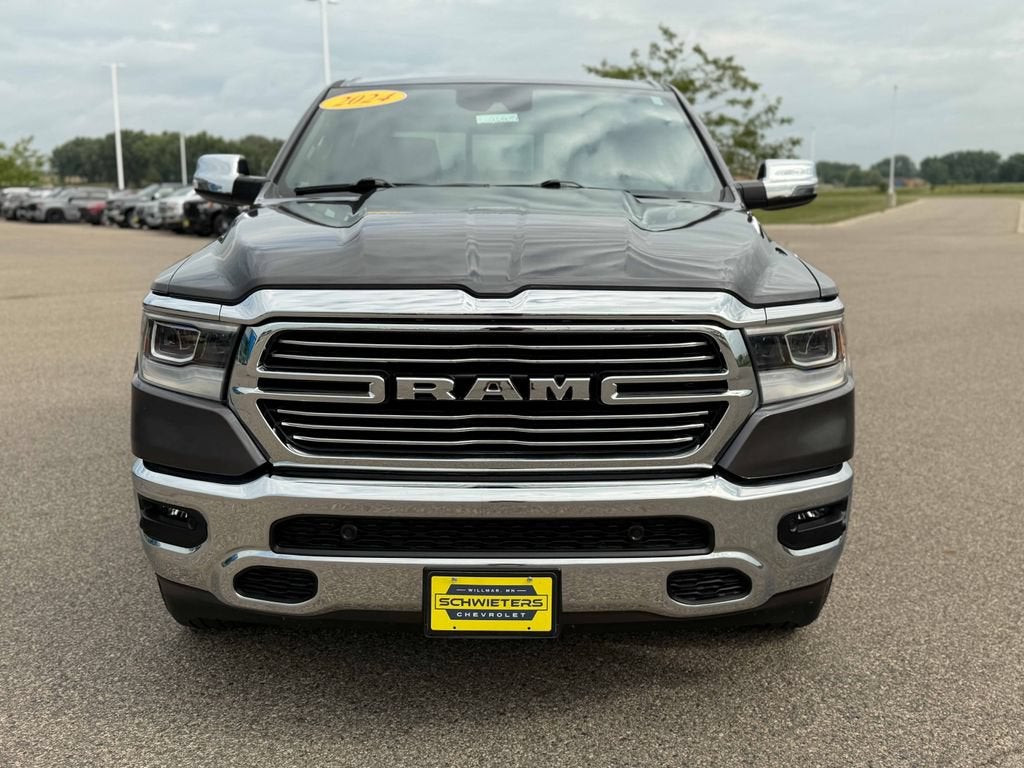 Used 2024 RAM Ram 1500 Pickup Laramie with VIN 1C6SRFJT5RN131619 for sale in Willmar, Minnesota