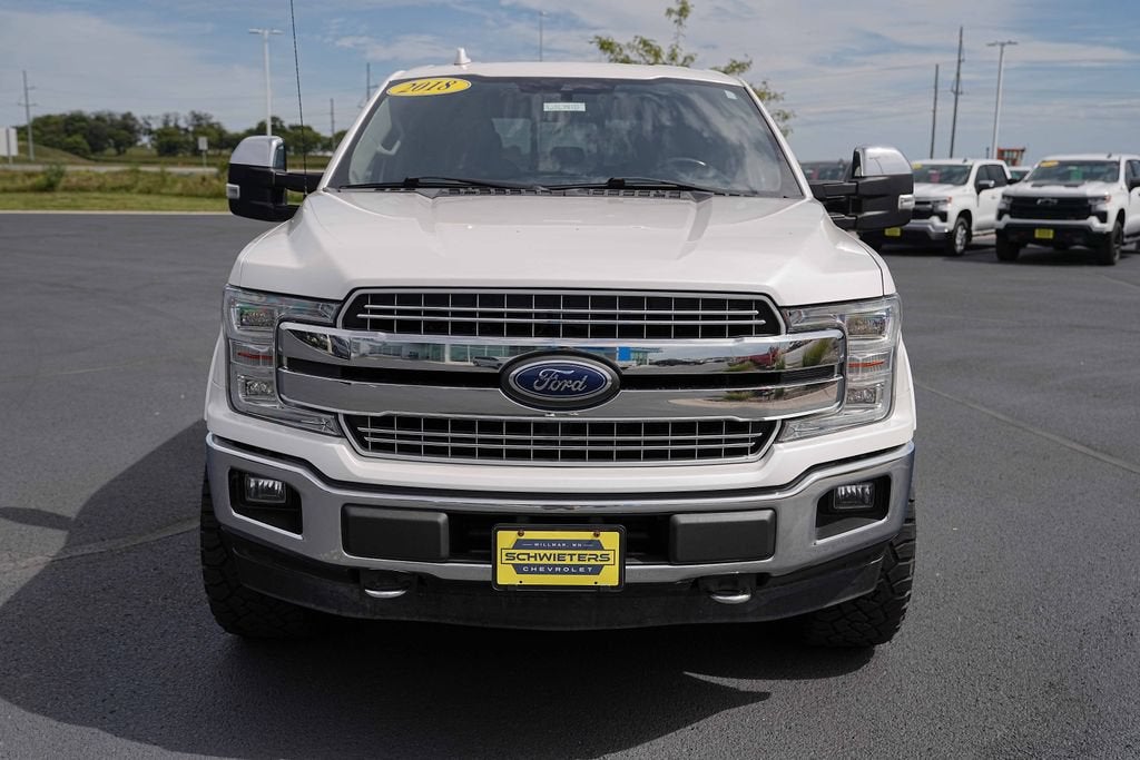 Used 2018 Ford F-150 Lariat with VIN 1FTFW1EG0JFB28886 for sale in Willmar, Minnesota
