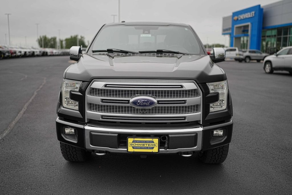 Used 2015 Ford F-150 Platinum with VIN 1FTFW1EG9FFB91217 for sale in Willmar, Minnesota
