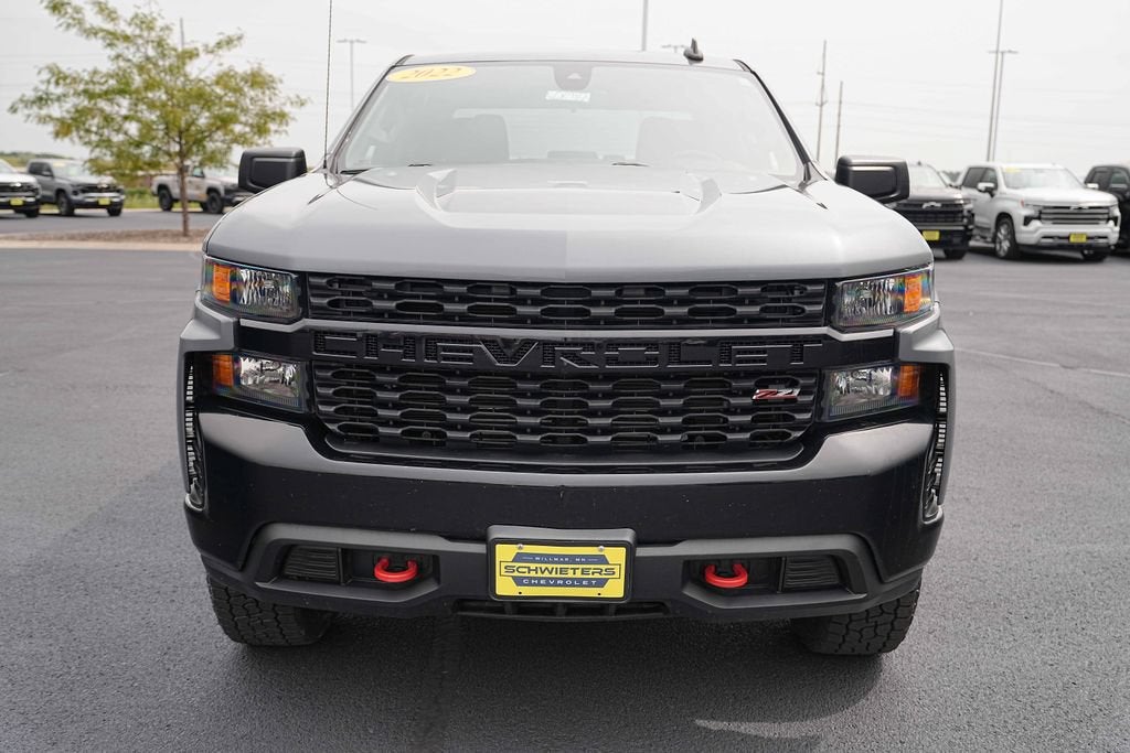 Used 2022 Chevrolet Silverado 1500 Limited Custom with VIN 1GCPYCEK6NZ214335 for sale in Willmar, Minnesota