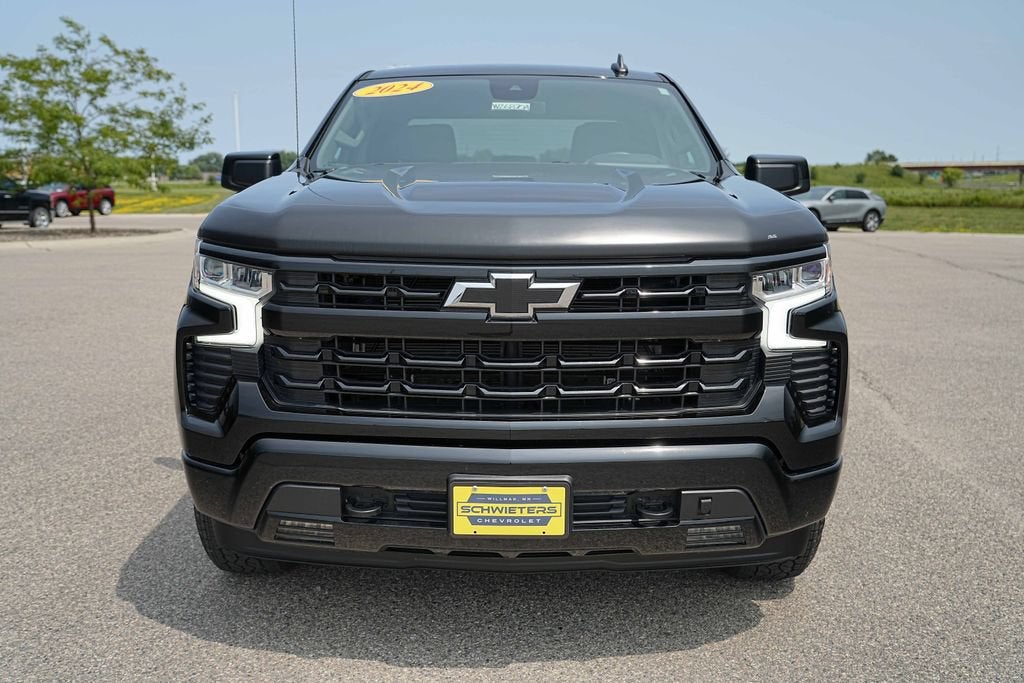 Used 2024 Chevrolet Silverado 1500 RST with VIN 1GCUDEE88RZ208749 for sale in Willmar, Minnesota