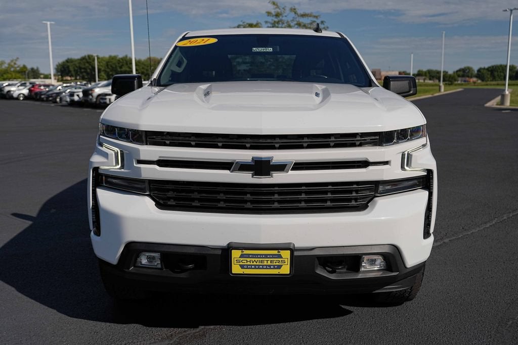 Used 2021 Chevrolet Silverado 1500 RST with VIN 1GCUYEEL5MZ247106 for sale in Willmar, Minnesota