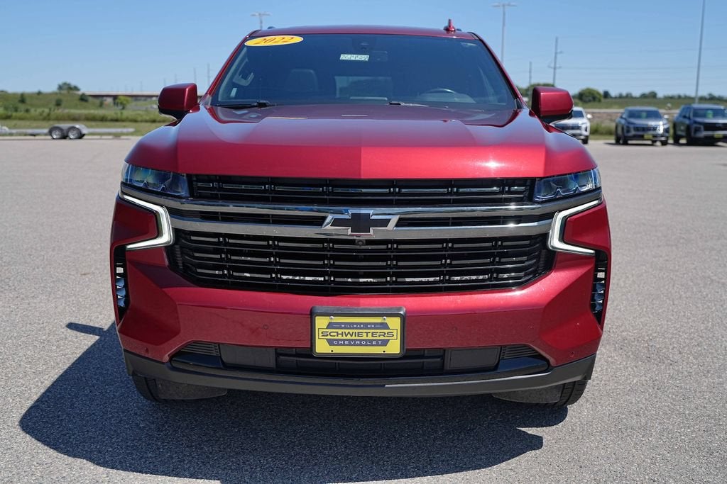 Used 2022 Chevrolet Tahoe RST with VIN 1GNSKRKD2NR126605 for sale in Willmar, Minnesota