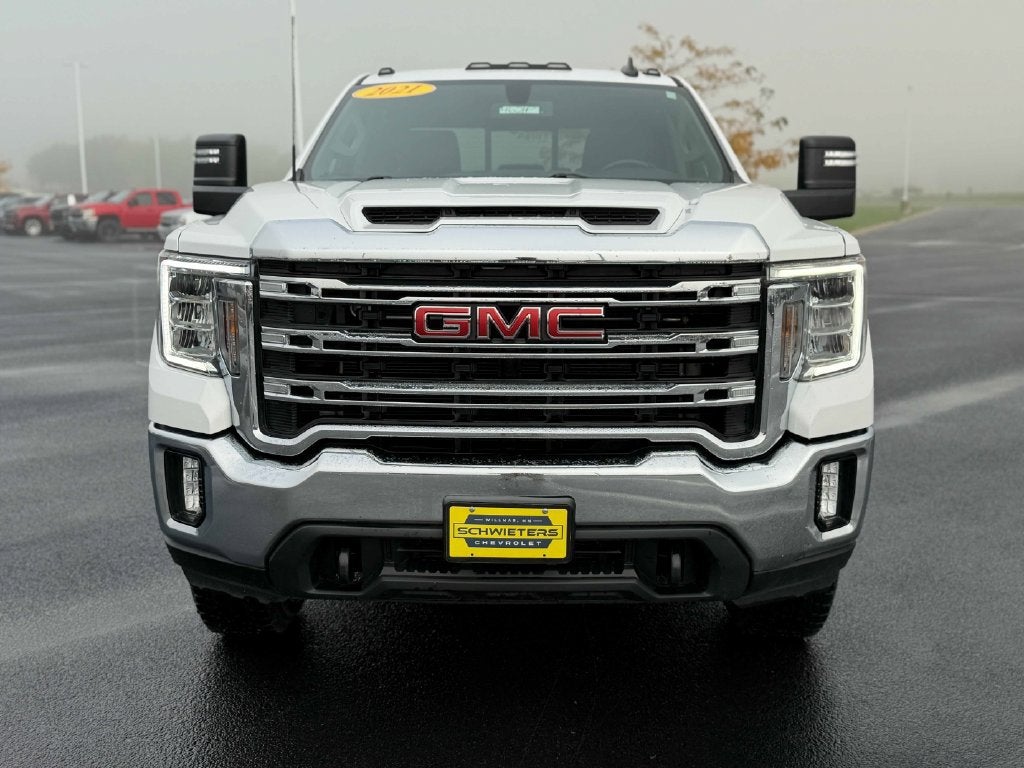 Used 2021 GMC Sierra 2500HD SLE with VIN 1GT19ME75MF214556 for sale in Willmar, Minnesota