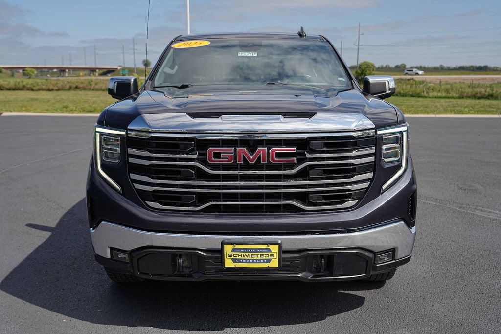 Used 2025 GMC Sierra 1500 SLT with VIN 1GTUUDED3SZ244247 for sale in Willmar, Minnesota