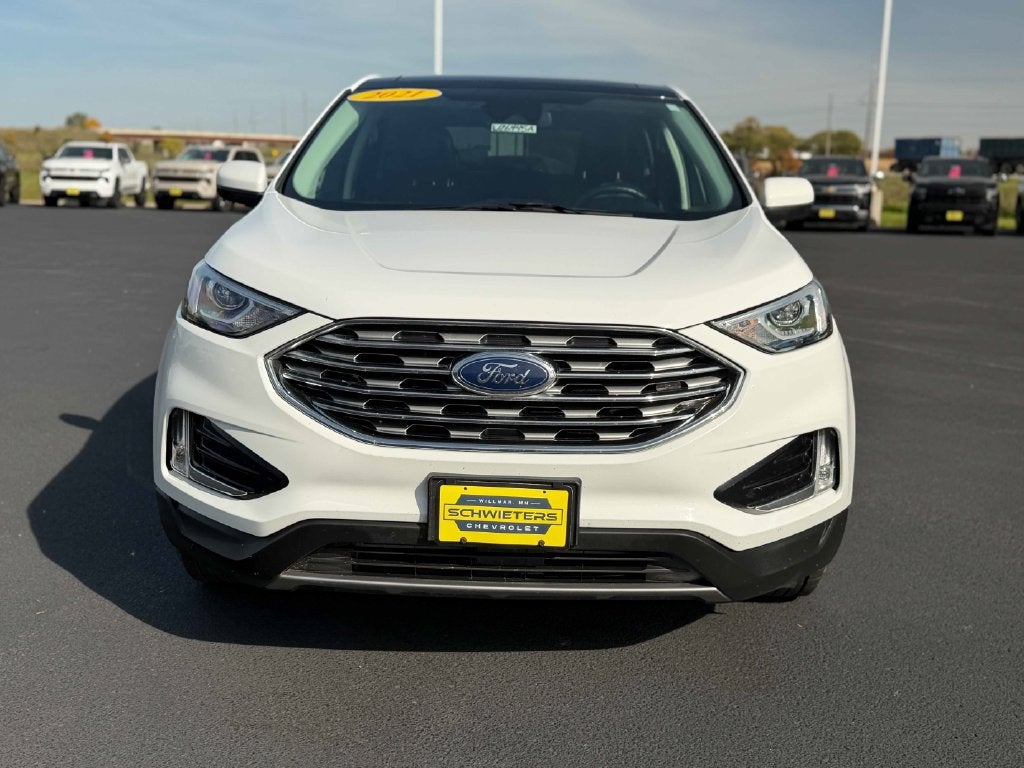 Certified 2021 Ford Edge SEL with VIN 2FMPK4J93MBA48458 for sale in Willmar, Minnesota