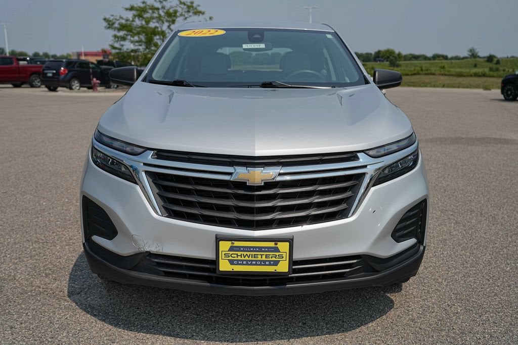 Used 2022 Chevrolet Equinox 1FL with VIN 2GNAX5EV7N6128985 for sale in Willmar, Minnesota