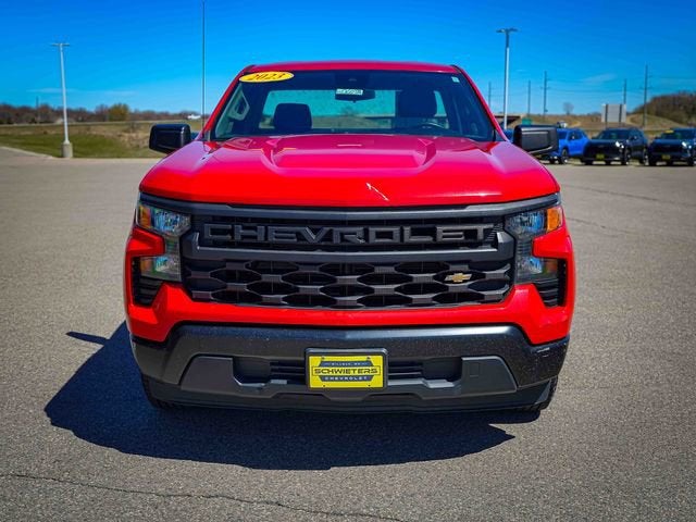 Used 2023 Chevrolet Silverado 1500 Work Truck with VIN 3GCNAAEK0PG118381 for sale in Willmar, Minnesota