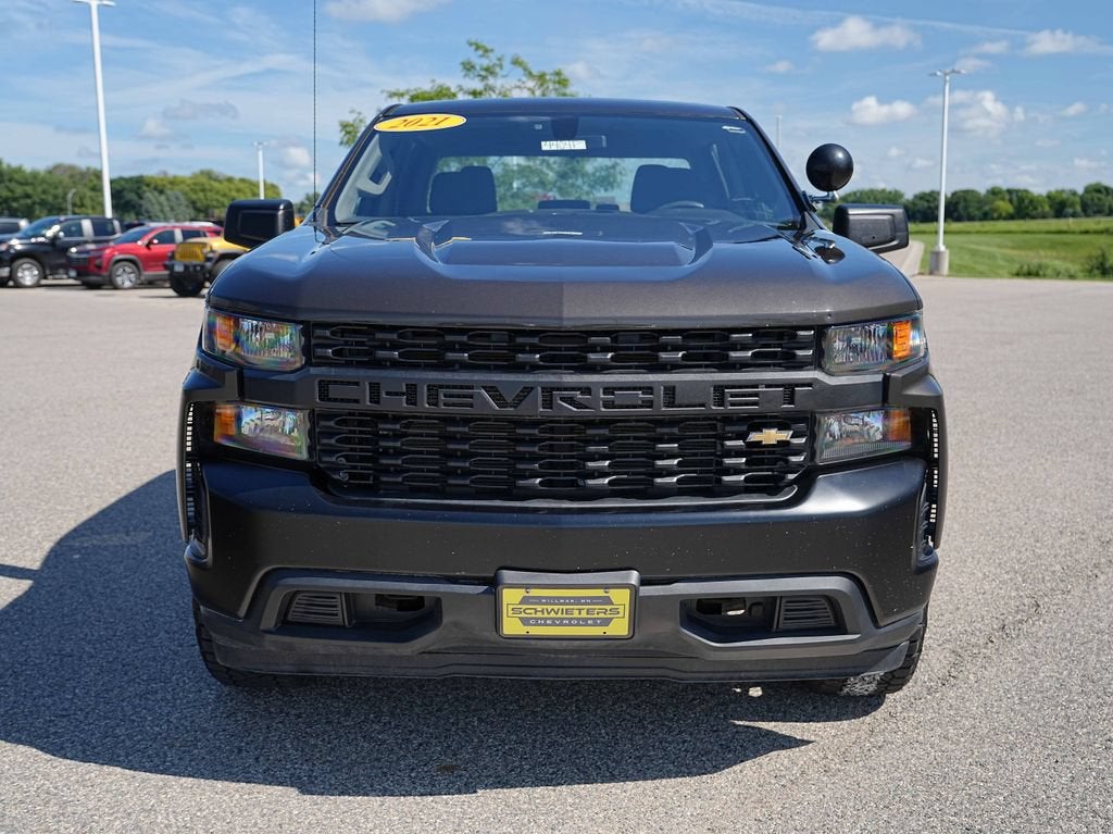 Used 2021 Chevrolet Silverado 1500 Work Truck with VIN 3GCUYAEF8MG243246 for sale in Willmar, Minnesota