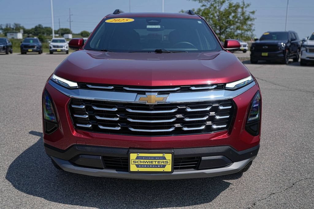 Used 2025 Chevrolet Equinox LT with VIN 3GNAXPEG7SL326583 for sale in Willmar, Minnesota
