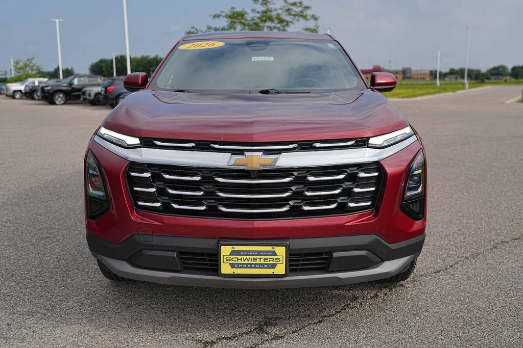 Used 2026 Chevrolet Equinox LT with VIN 3GNAXPEGXTL259317 for sale in Willmar, Minnesota