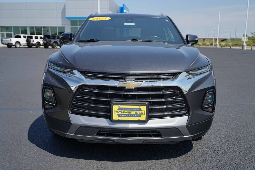 Used 2021 Chevrolet Blazer Premier with VIN 3GNKBLRS5MS550857 for sale in Willmar, Minnesota