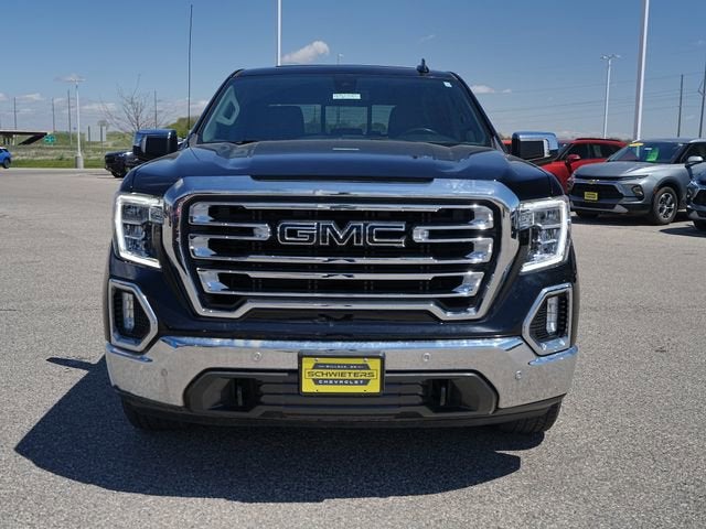 Used 2021 GMC Sierra 1500 SLT with VIN 3GTU9DED4MG350839 for sale in Willmar, Minnesota