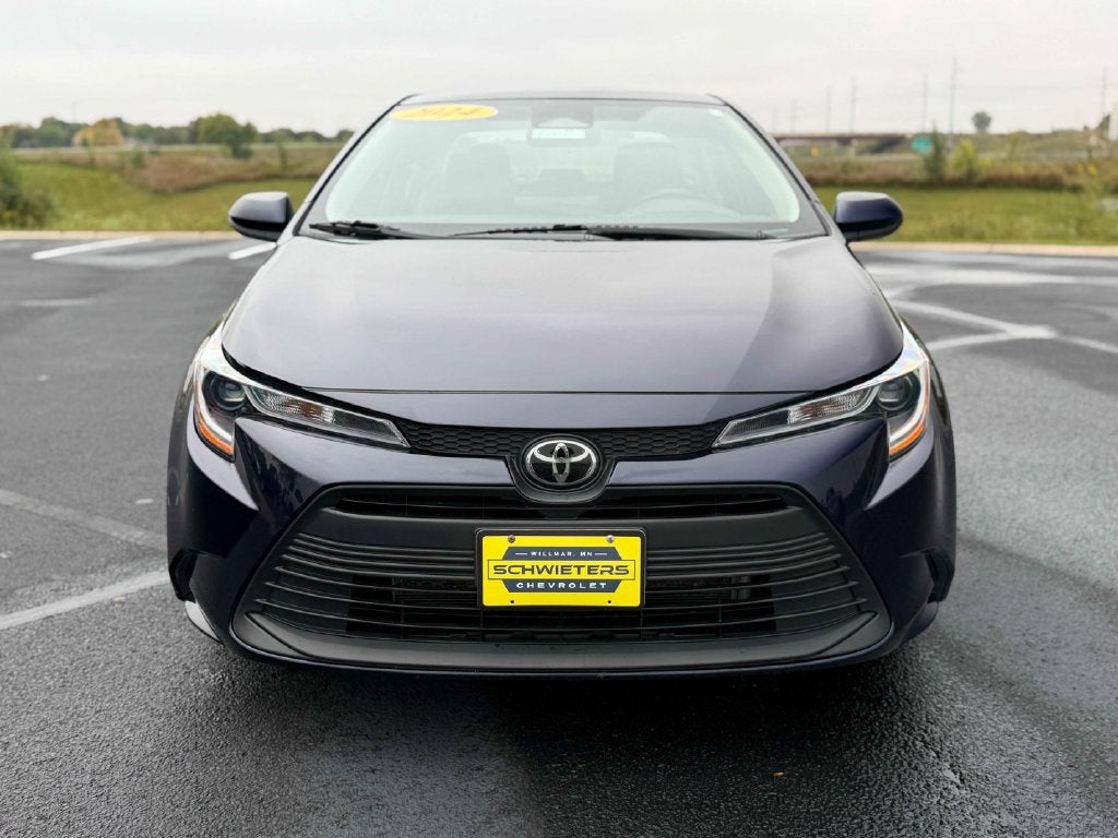 Used 2024 Toyota Corolla LE with VIN 5YFB4MDE3RP190003 for sale in Willmar, Minnesota
