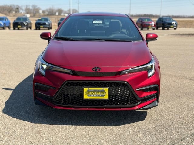 Used 2025 Toyota Corolla SE with VIN 5YFP4MCE7SP243203 for sale in Willmar, Minnesota