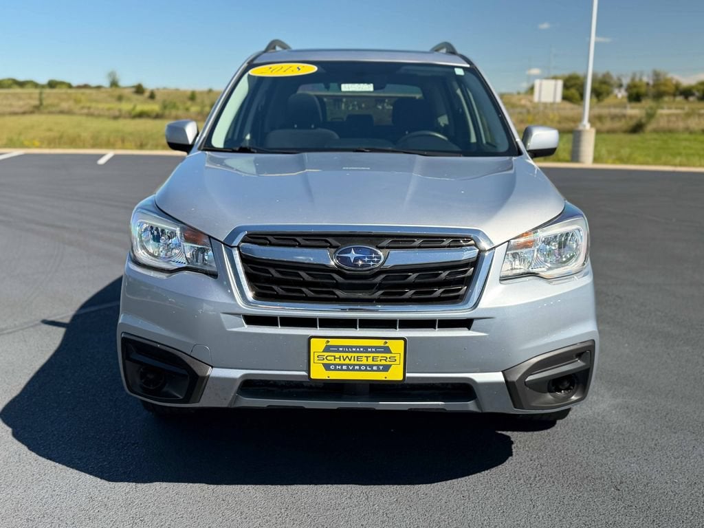 Used 2018 Subaru Forester Premium with VIN JF2SJAEC6JH493539 for sale in Willmar, Minnesota