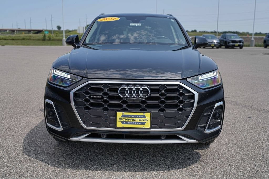 Used 2024 Audi Q5 Premium Plus with VIN WA1EAAFY8R2134112 for sale in Willmar, Minnesota