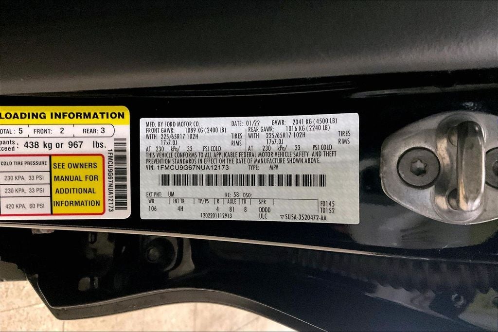 2022 Ford Escape SE