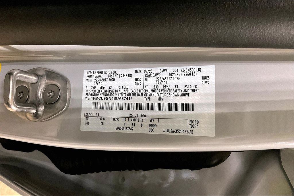 2025 Ford Escape Active
