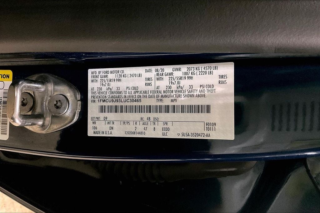 2020 Ford Escape Titanium