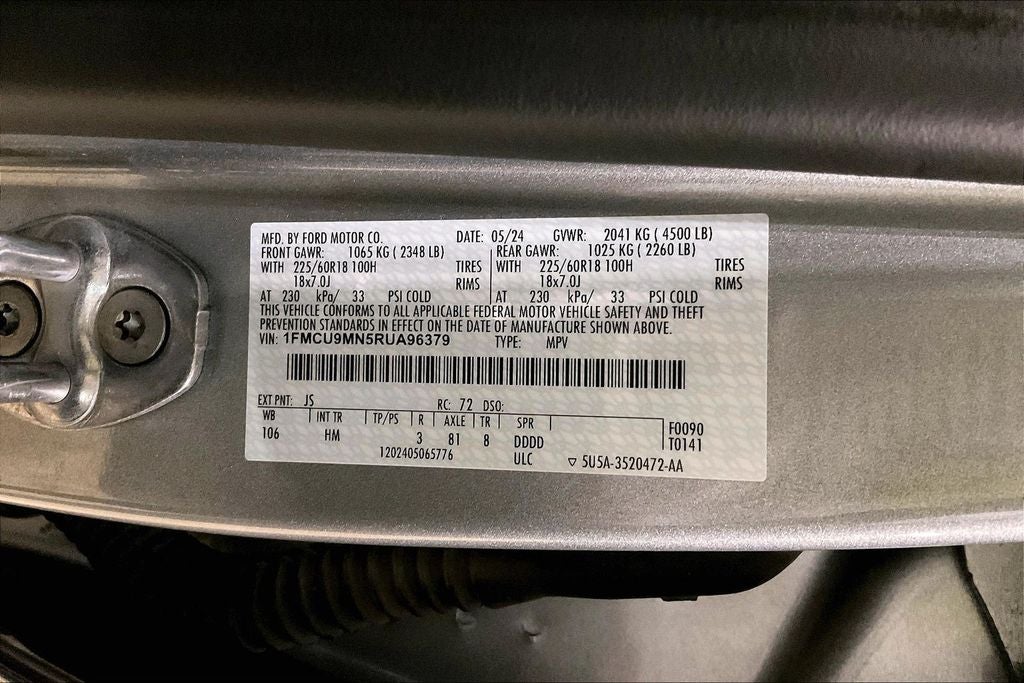 2024 Ford Escape ST-Line