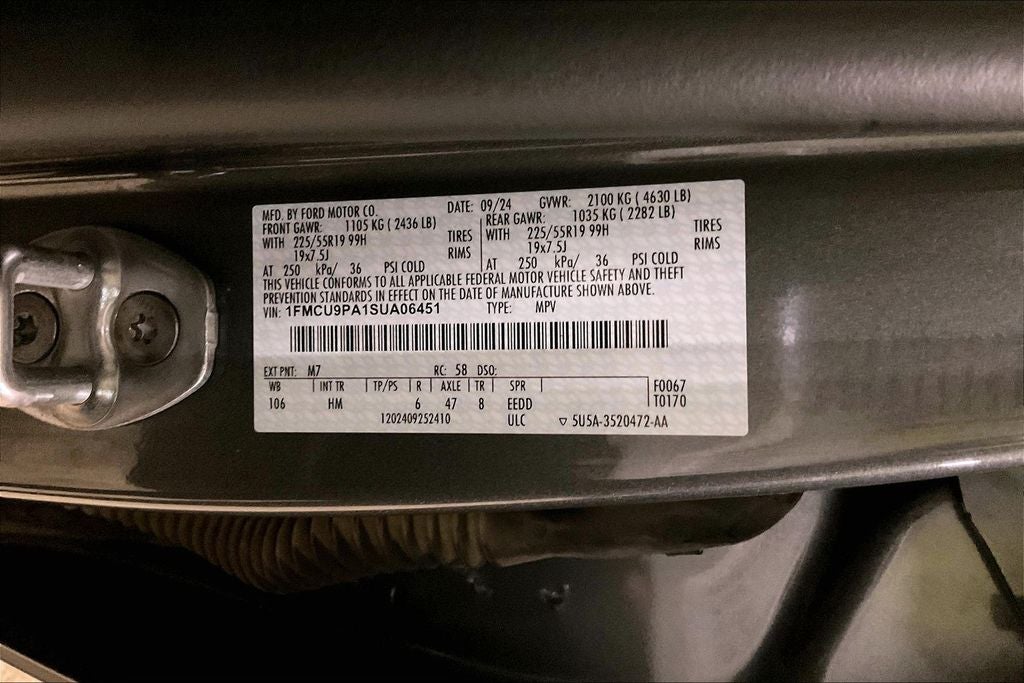 2025 Ford Escape ST-Line Elite