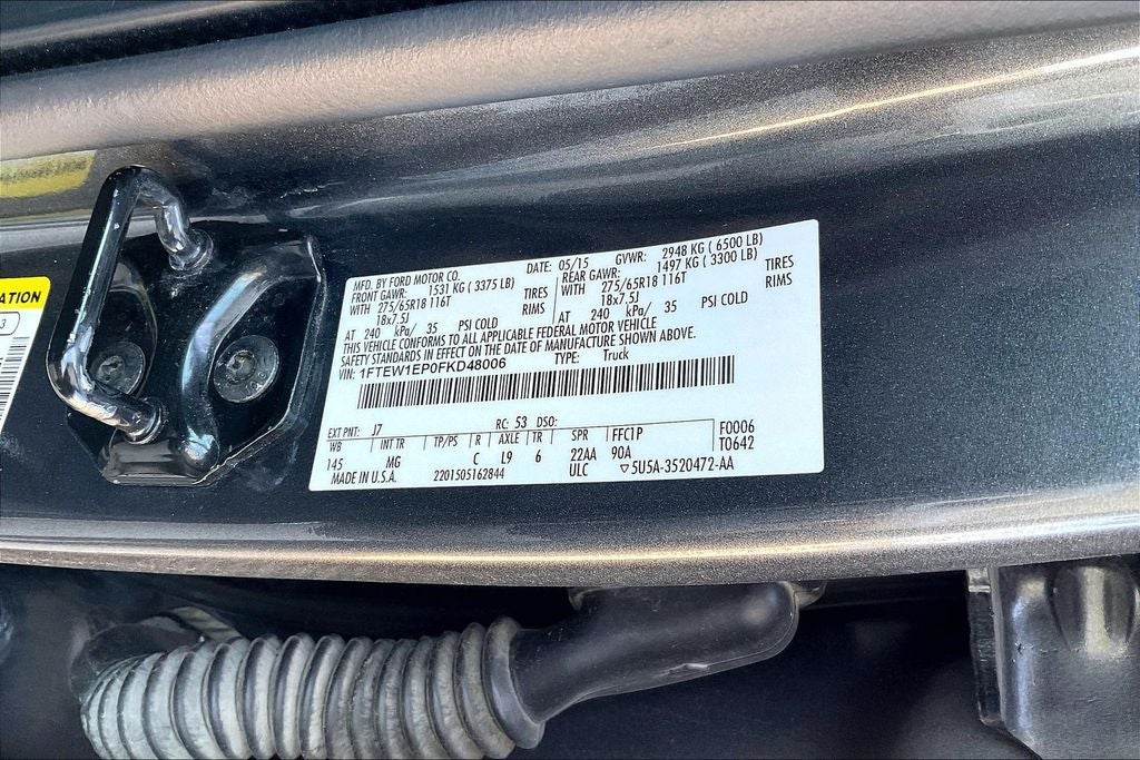 2015 Ford F-150 XLT