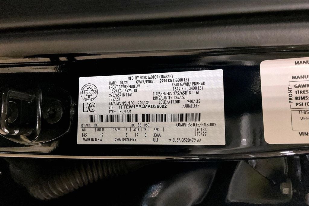 2021 Ford F-150 Lariat