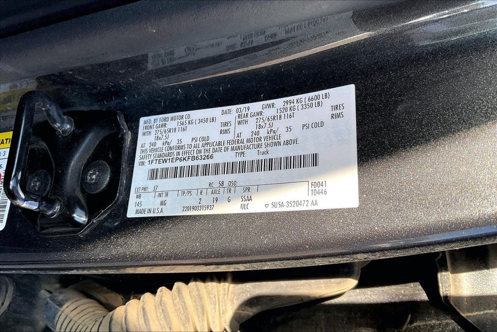 2019 Ford F-150 XLT