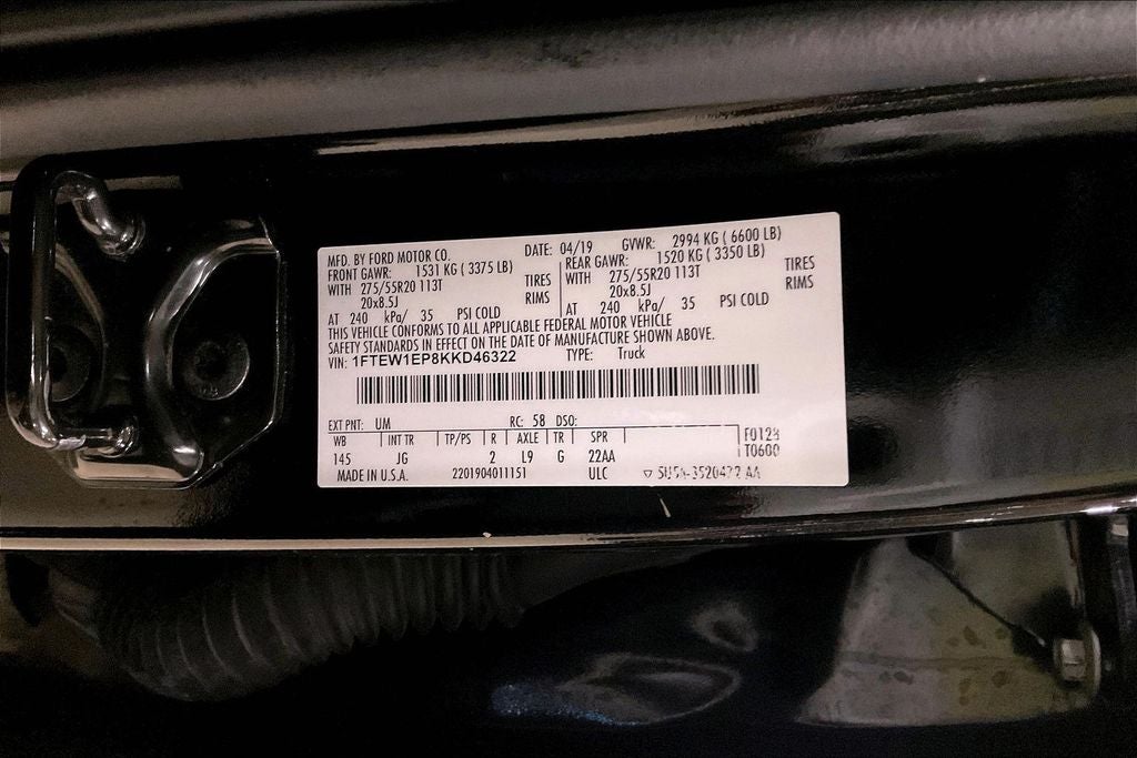 2019 Ford F-150 XL