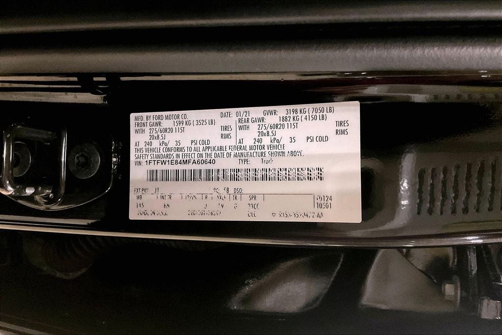2021 Ford F-150 Lariat