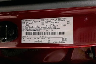 2022 Ford F-150 XLT