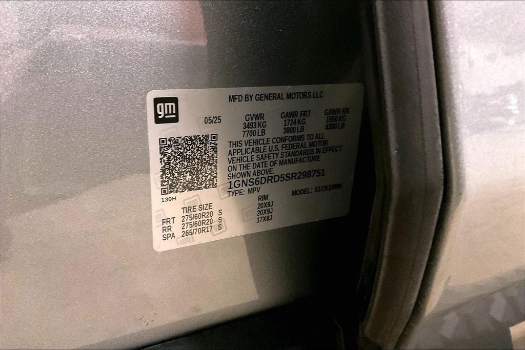 2025 Chevrolet Suburban Z71