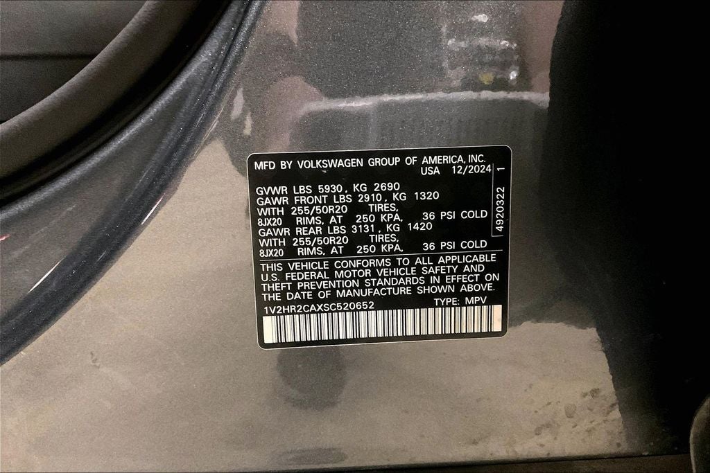2025 Volkswagen Atlas 2.0T SE w/Technology