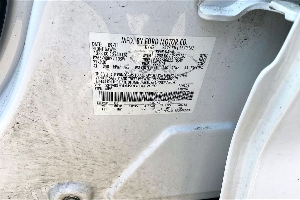 2012 Ford Edge Sport