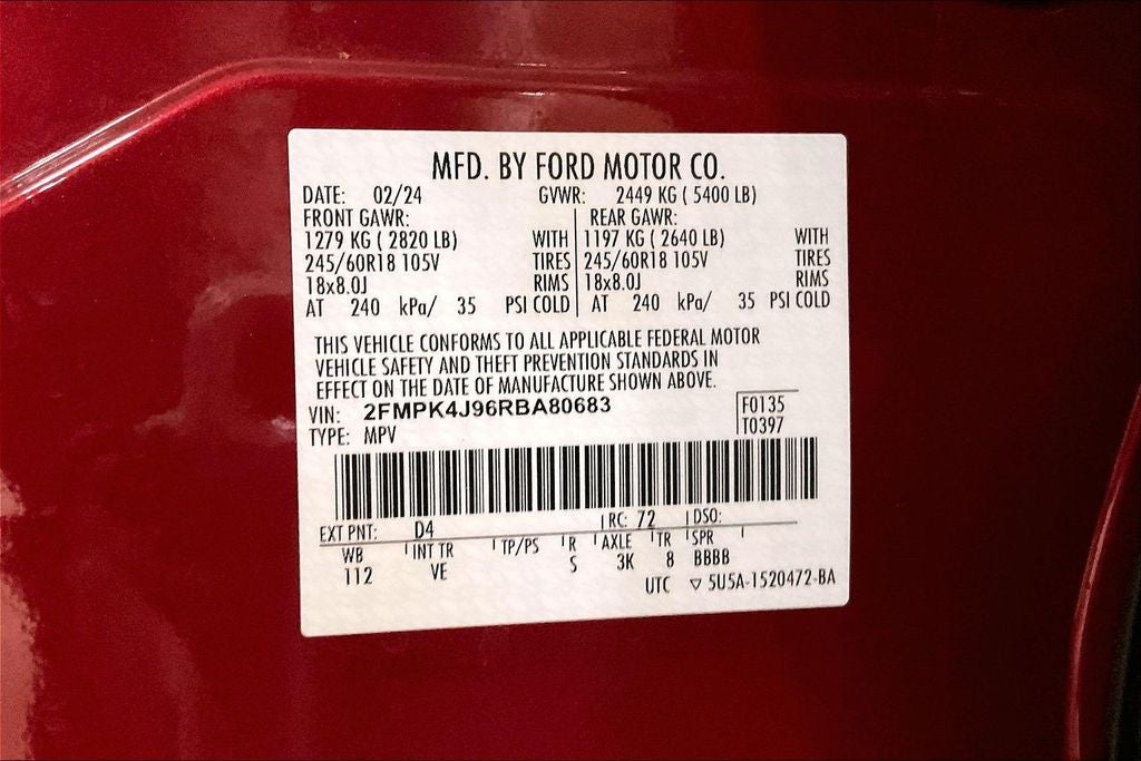 2024 Ford Edge SEL