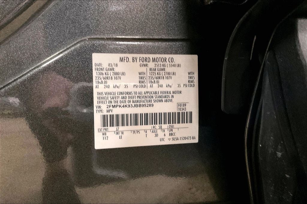 2018 Ford Edge Titanium
