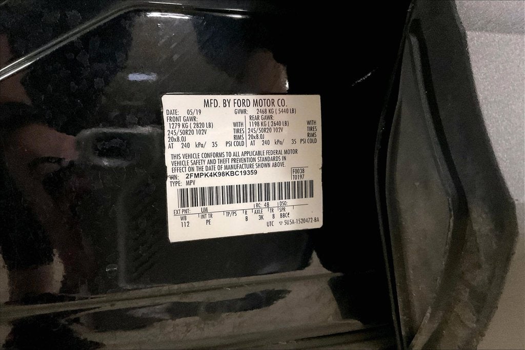 2019 Ford Edge Titanium